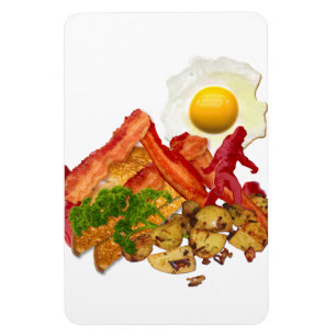 Mijn ketchup is op zoek naar spek Decor Magneet