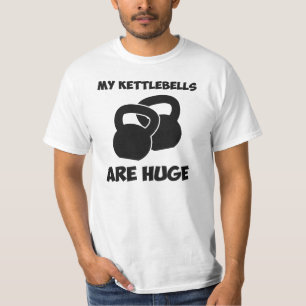 Mijn Kettlebells zijn een enorme klus T-shirt
