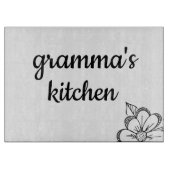 Mijn keuken Floral Snijplank (Voorkant)