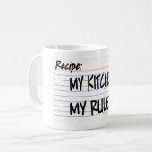 Mijn keuken koffiemok (Voorkant links)