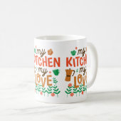 Mijn keuken, mijn lief koffiemok (Voorkant rechts)