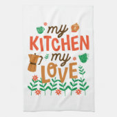 Mijn keuken, mijn lief theedoek (Verticaal)