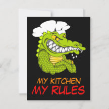 Mijn keuken Mijn regels, Alligator Chef, Grappige