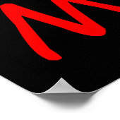 Mijn keuken Mijn regels, Alligator Chef, Grappige  Poster (Hoek)