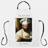 Mijn keuken Mijn regels Apron Schort (Voorkant)