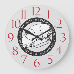 Mijn keuken Mijn Regels citeren Witte Tsjetsjeense Grote Klok