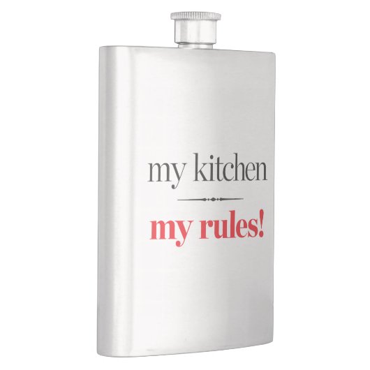 Mijn keuken, mijn regels flacon (Rechts)