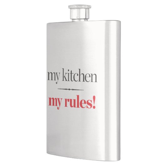 Mijn keuken, mijn regels flacon (Links)