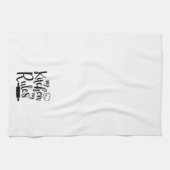 Mijn keuken Mijn regels koken kanning Theedoek (Horizontaal)