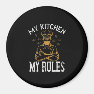 Mijn keuken Mijn regels Magneet