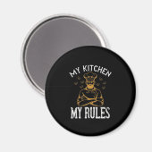 Mijn keuken Mijn regels Magneet (Voorkant / Achterkant)