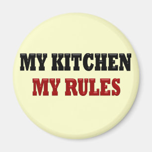 Mijn keuken Mijn regels Magneet
