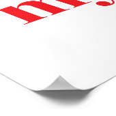 Mijn keuken, mijn regels poster (Hoek)