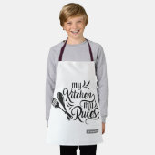 MIJN KEUKEN MIJN REGELS, SCHORT (Gedragen)