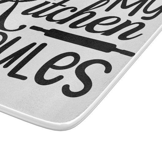 Mijn keuken Mijn regels Snijplank (Hoek)