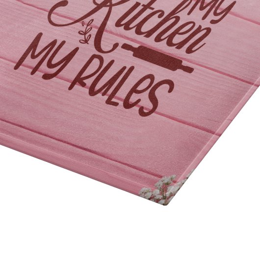 Mijn keuken Mijn regels snijplank (Hoek)