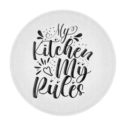 Mijn keuken Mijn regels Snijplank (Voorkant)