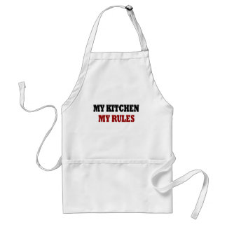 Mijn keuken Mijn regels Standaard Schort