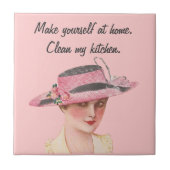 Mijn keuken reinigen tegeltje (Voorkant)