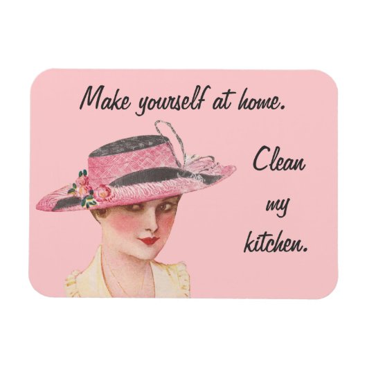 Mijn keuken schoonmaken magneet (Horizontaal)