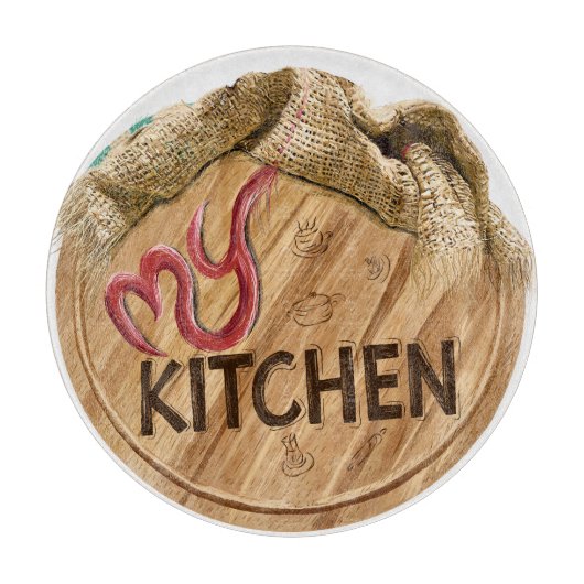 Mijn Keuken Snijplank (Voorkant)