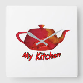 Mijn keuken vierkante klok