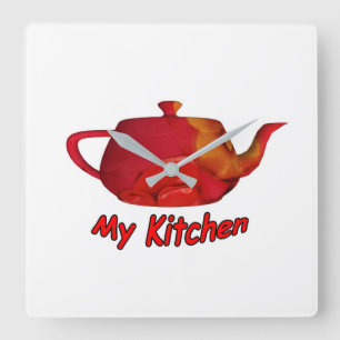 Mijn keuken vierkante klok