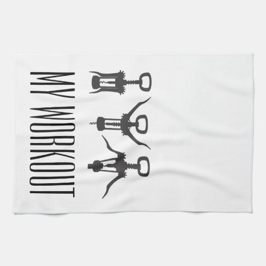 Mijn keukenhanddoek van de Wijn van de Wijn (Horizontaal)