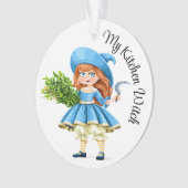 Mijn keukenheks ornament (voorkant)
