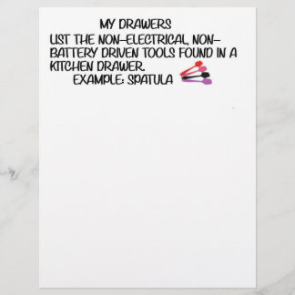 MIJN KEUKENLADE SPEL BRIEFHOOFD