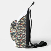 Mijn kicks krijgen - Sneaker sling tas crossbody (Rechts)