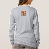 Mijn kicks op route 86 T-shirt (Achterkant)