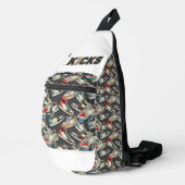 Mijn kicks - Sneaker sling tas crossbody (Rechterhoek)