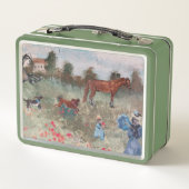 mijn kijk op Monets poppy veld met mijn huisdieren (Achterkant)