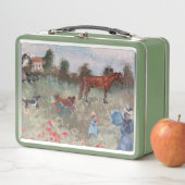 mijn kijk op Monets poppy veld met mijn huisdieren (In situ)