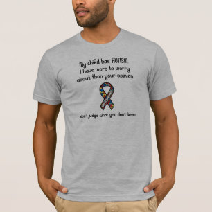 Mijn kind heeft AUTISM T-shirt