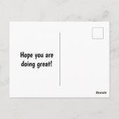 Mijn kind heeft AUTISM wat is uw Kind SUPER POWER? Briefkaart (Achterkant)