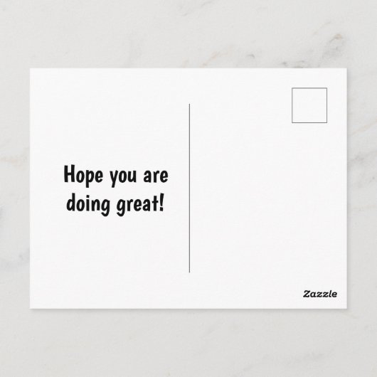 Mijn kind heeft AUTISM wat is uw Kind SUPER POWER? Briefkaart (Achterkant)