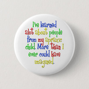 Mijn kind heeft me geleerd ronde button 5,7 cm