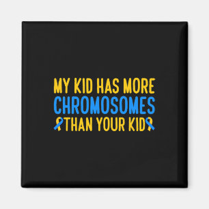 Mijn kind heeft meer chromosomen Downsyndroom bewu Magneet