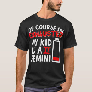 Mijn Kind is een Gemini Gemini Birthday Zodiac T-shirt