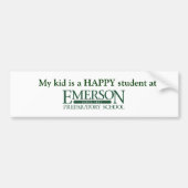 Mijn Kind is een HAPPY-student in Emerson Prep Bumpersticker (Voorkant)