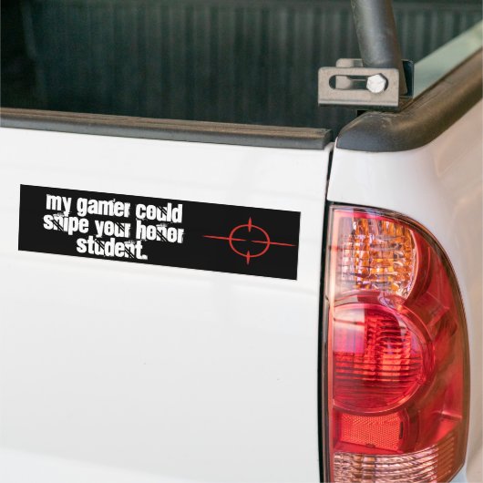 Mijn kind is gamer bumpersticker (Op Truck)