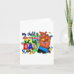 Mijn kind is non-verbaal, maar zijn vader is geen kaart