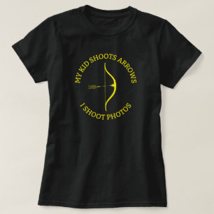 Mijn Kind schiet pijlen Boogschieten Mom T-shirt
