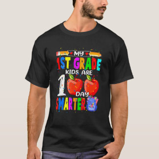 Mijn Kind van de eerste graad is 100 dagen slimmer T-shirt