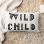 Mijn Kind "Wild Child" Unieke Baby Room Scandi Kussen<br><div class="desc">Mijn Kind "Wild Child" Unieke Baby Scandi Lumbar Pillow</div>