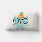 Mijn Kind "Wild One", één stuk unieke Scandi Owl Kussen (Achterkant)