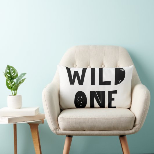 Mijn Kind "Wild One", één stuk unieke Scandi Owl Kussen (Stoel)