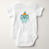 Mijn kind "Wild One" Unieke grappige one-piece Romper (Achterkant)